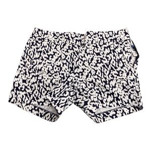 J.Crew stretch womens shorts size 4 dark blue and white